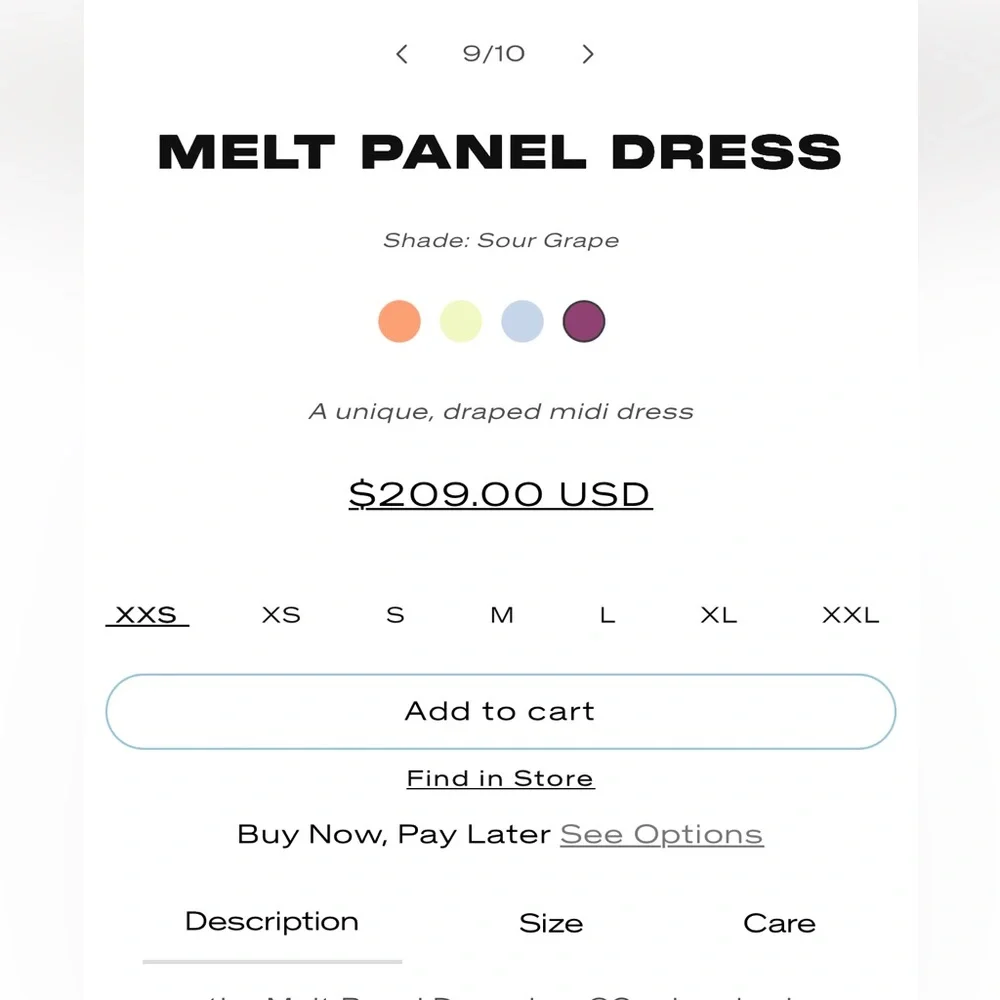 Mode Mischief Melt Panel Tube Top Dress - Picture 4 of 6